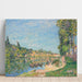 Reproduktion af maleriet Les Coteaux de La Celle, Après Saint-Mammès - Alfred Sisley