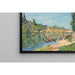 Reproduktion af maleriet Les Coteaux de La Celle, Après Saint-Mammès - Alfred Sisley
