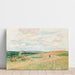 Reproduktion af maleriet Les Coteaux de Thierceville, Meules, Berger et Troupeau - Camille Pissarro