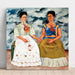 Reproduktion af maleriet Les Deux Fridas - Frida Kahlo