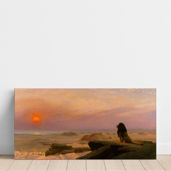 Reproduktion af maleriet Les Deux Majestés - Jean-Léon Gérôme