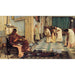 Reproduktion af maleriet Les Favoris de l'empereur Honorius - John William Waterhouse