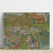 Reproduktion af maleriet af Haveblomster (Le Grand-Lemps) (1909) - Pierre Bonnard