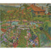 Reproduktion af maleriet af Haveblomster (Le Grand-Lemps) (1909) - Pierre Bonnard