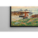 Reproduktion af maleriet Les Glénans, Finistère - Henry Moret