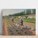 Reproduktion af maleriet Les Jardiniers - Gustave Caillebotte