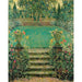 Reproduktion af maleriet "Les Marches du Jardin, Gerberoy" - Henri Le Sidaner