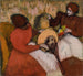 Les Modistes - Edgar Degas — visning af kunstværket