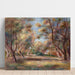 Reproduktion af maleriet Les Oliviers à Cagnes - Pierre-Auguste Renoir