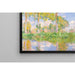 Reproduktion af maleriet De Tre Træer, Sommer - Claude Monet