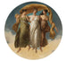 Les Trois Grâces - Alexandre Evariste Fragonard — visning af kunstværket