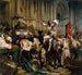 "Les Vainqueurs de la Bastille devant l'Hôtel de Ville, 14 juillet 1789" af Paul Delaroche — visning af kunstværket