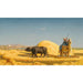 Reproduktion af maleriet Les batteurs de céréales, Egypten - Jean-Léon Gérôme