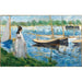Reproduktion af maleriet Les bords de la Seine à Argenteuil - Edouard Manet