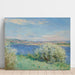 Reproduktion af maleriet "Les bords de la Seine près de Vétheuil" - Claude Monet