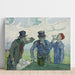 Reproduktion af maleriet Les buveurs - Vincent van Gogh