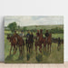Reproduktion af maleriet af rytterne - Edgar Degas
