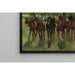 Reproduktion af maleriet af rytterne - Edgar Degas