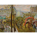 Reproduktion af maleriet Les chiffonniers ou Le retour des halles - Pierre Bonnard