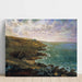 Reproduktion af maleriet Les falaises de Gréville - Jean-François Millet
