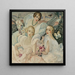 De femme fatale - Gerda Wegener — indrammet kunstværk på væggen
