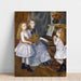 Reproduktion af maleriet Les filles de Catulle Mendès - Pierre-Auguste Renoir