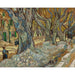 Reproduktion af maleriet Les grands platanes (cantonniers de Saint-Rémy) - Vincent van Gogh