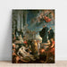 Reproduktion af maleriet af Miraklerne af Saint François Xavier - Peter Paul Rubens