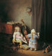 Les petits virtuoses - Josef Danhauser — visning af kunstværket