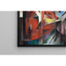 Reproduktion af maleriet De ræve - Franz Marc