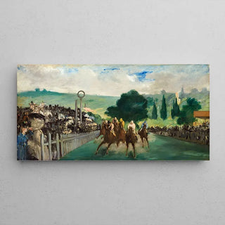 Les Courses à Longchamp - Edouard Manet