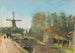 Ved kanalen Hollande - Lesser Ury — visning af kunstværket