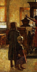 Taverne flamande - Lesser Ury — visning af kunstværket