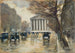 Paris La Madeleine - Lesser Ury — visning af kunstværket