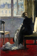 Le tapis rouge - Lesser Ury — visning af kunstværket