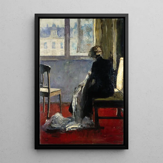 Lesser Ury - The Red Carpet.webp