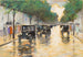 Tiergartenstrasse, Berlin - Lesser Ury — visning af kunstværket