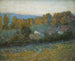Eftermiddag i efteråret i Giverny - Lilla Cabot Perry — visning af kunstværket
