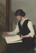 Læsning - Lilla Cabot Perry — visning af kunstværket