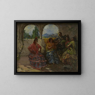 Lillian Mathilde Genth - Andalucian Dancers.webp