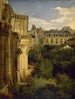 Ruiner af kirken Saint-Louis-du-Louvre og Longueville-hotellet - Lina Jaunez — visning af kunstværket