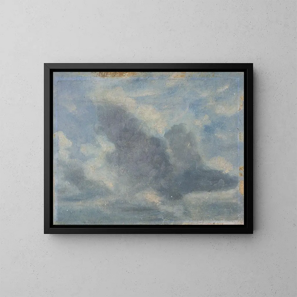 Studie af himlen - Lionel Constable — indrammet kunstværk på væggen