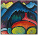 Lithographie bleue Le Bateau - Wassily Kandinsky — visning af kunstværket