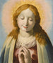 La Vierge en bøn - Lombardskolen — visning af kunstværket