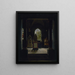 La Salle du XVIIe siècle ved Musée des Monuments Français - Léon Mathieu Cochereau — indrammet kunstværk på væggen