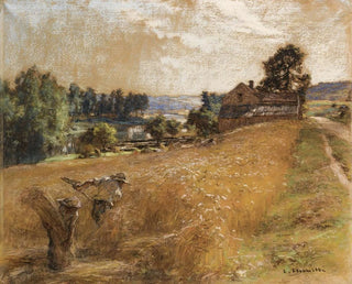 La Fenaison - Léon Augustin Lhermitte — visning af kunstværket