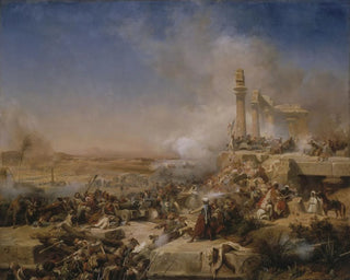 Bataille d'Héliopolis - Léon Cogniet — visning af kunstværket
