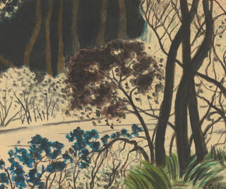 skovlandskab - Léon Spilliaert — visning af kunstværket