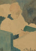 La femme écrivant une lettre - Léon Spilliaert — visning af kunstværket