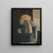 Le bain - Léon Spilliaert — indrammet kunstværk på væggen